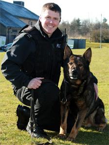 Police dog Axel