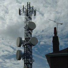 Phone mast in Guernsey