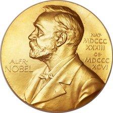 Nobel Prize medal awarded to Francis Crick