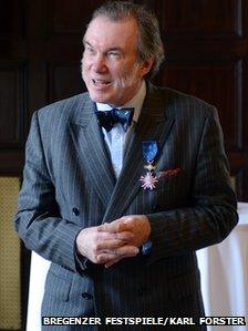 David Pountney at Vienna ceremony