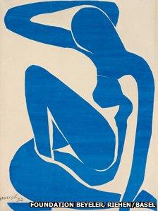 Blue Nude (I) 1952, Henri Matisse