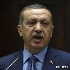 Turkish Prime Minister Recep Tayyip Erdogan