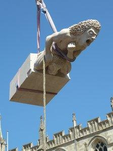 Gargoyle Gloucester Cathedral