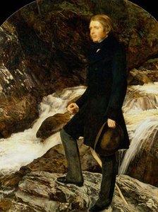 John Ruskin by Millais