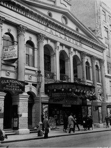 London Palladium in the early 1900s