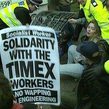 Timex workers dispute in 1993