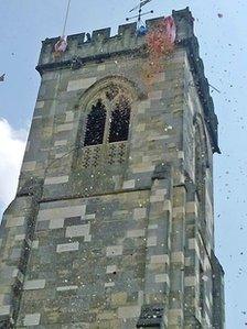 Petal Service at St Thomas's Church Salisbury