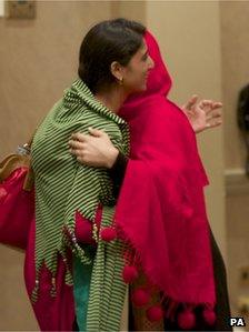 Malala Yousafzai and Shazia Ramzan