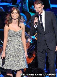 Matt Smith and Jenna Coleman