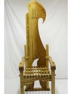 The National Eisteddfod chair for Denbigh