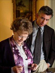 Dame Judi Dench and Steve Coogan in Philomena