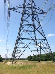 Electricity pylon