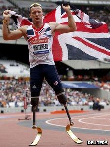 Paralympic sprinter Richard Whitehead