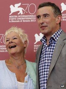 Dame Judi Dench and Steve Coogan