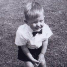 Brian Bond on his second birthday