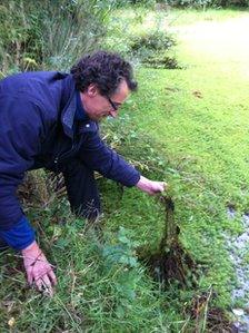 Matt Edworthy from North Devon Biosphere Reserve