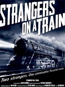 Strangers on a train poster