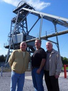 L to R: Colin Garbut, Bob Robson and Billy Walker