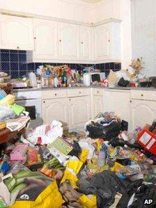 The kitchen at the home of Amanda Hutton