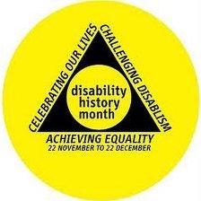 Disability History Month logo