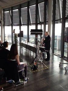 Boris Johnson addressing City Hall