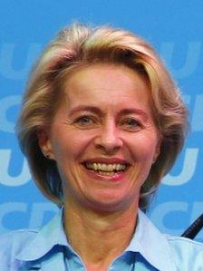 German Labour Minister Ursula von der Leyen