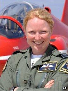 Flight Lieutenant Kirsty Stewart