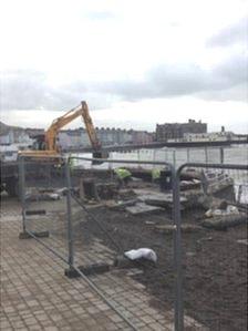 Work on aberystwyth shelter