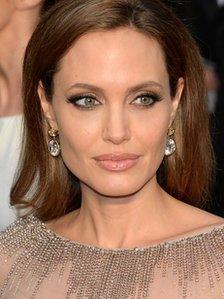 Angelina Jolie attends the Oscars