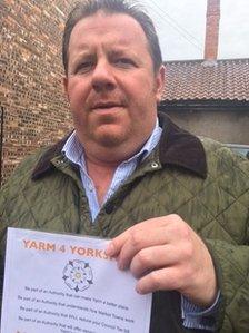Paul Smith, Yarm 4 Yorkshire campaigner