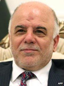 Haider al-Abadi in Baghdad 2014