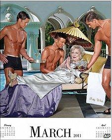 Betty White calendar