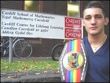 Nathan Cleverly at Cardiff University