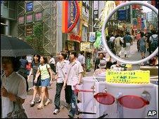 Japanese shoppers