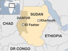 Darfur map