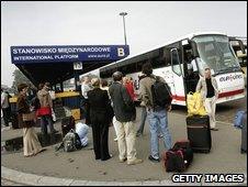 Warsaw bus station