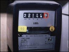 Old electricity meter