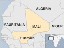 Mali map