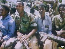 Somalian guerillas