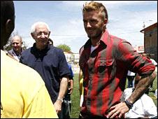 Lord Triesman and David Beckham