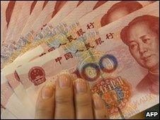 100 yuan notes - file photo