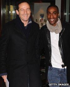 Jason Isaacs and Simon Webbe