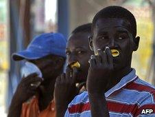 Haitians in Port-au-Prince