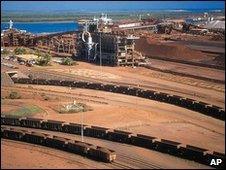 Iron ore mine, Australia