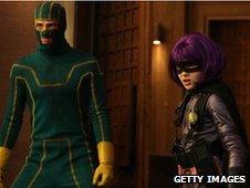 Kick-Ass and Hit Girl