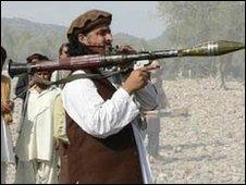 Taliban militant in Swat