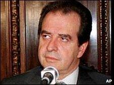 Jose Luis Machinea in October 2000