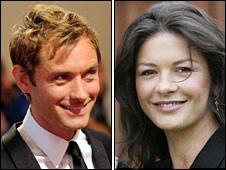 Jude Law and Catherine Zeta-Jones