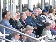 The crowd at Durham's Riverside ground