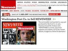 Newsweek website